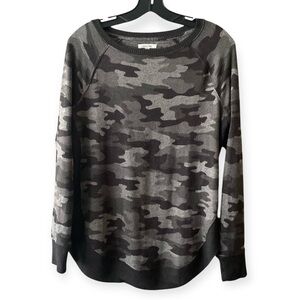 Maurices Gray green Camouflage Sweater